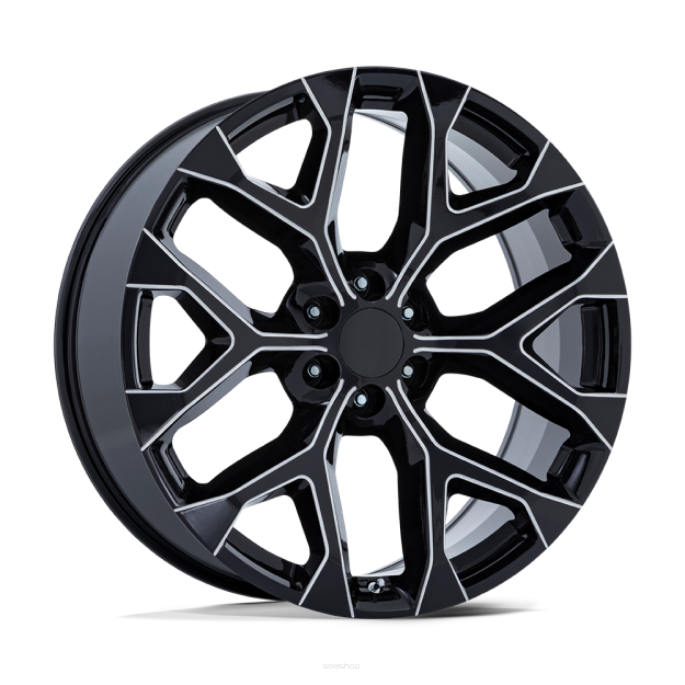 Felga aluminiowa PR177 Gloss Black Milled PERFORMANCE REPLICAS