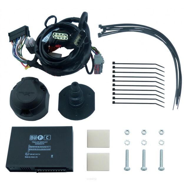 Wiązka przewodów do mocowania haka 13 PIN HAK-SYSTEM