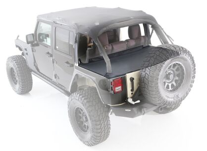 Pokrycie bagażnika czarne SMITTYBILT - Jeep Wrangler JK 4 drzwi