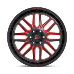 Felga aluminiowa D663 IGNITE Gloss Black Red Tinted Clear FUEL - 2