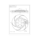 Tarcza hamulcowa wzmocniona Pedders - 2