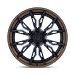 Felga aluminiowa FC404 MUTINY Matte Black w Gloss Bronze Lip FUEL - 2