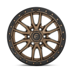 Felga aluminiowa D681 Rebel Matte Bronze Black Bead Ring Fuel - 3