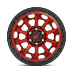 Felga aluminiowa D695 Covert Candy RED Black Bead Ring Fuel - 3