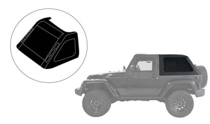 Pokrycie Dachu Fastback - Jeep Wrangler JK 2 Drzwi