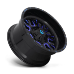Felga aluminiowa D645 Stroke Gloss Black Blue Tinted Clear Fuel - 2