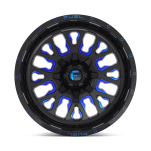 Felga aluminiowa D645 Stroke Gloss Black Blue Tinted Clear Fuel - 3