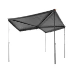 Markiza zadaszenie VICKYWOOD BRANCH HC-R 270° Lewa 200 cm Szara - Box HD - 4