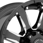 Felga aluminiowa Gloss Black Milled Sierra Black Rhino - 3