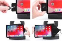 Uchwyt aktywny do instalacji na stałe z blokadą na kluczyk do Apple iPad Pro 11 (A1980, A2013, A1934, A1979, A2068, A2230) - 5