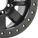 Felga aluminiowa 75 Series Trilogy Beadlock Satin Black Pro Comp - 3