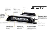 Zestaw dwóch lamp LAZER Linear 6 Elite z systemem montażu w fabrycznym grillu - Volkswagen Caddy (2015-) - 4