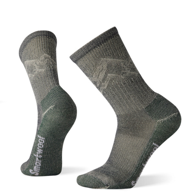 Skarpety trekkingowe merynos Classic Hike Light Cushion Mountain Pattern Crew 42-45 Smartwool