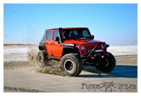 Zderzak przedni stalowy POISON SPYDER Brawler Light STINGER - Jeep Wrangler JK - 2