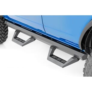 Progi, stopnie boczne regulowane aluminiowe Rough Country SRX2
