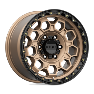 Felga aluminiowa KM545 TREK Matte Bronze W/ Black Lip KMC