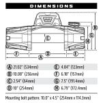 Wyciągarka z liną syntetyczną 8000 lbs Warn VR EVO 8-S - 3