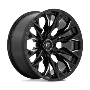 Felga aluminiowa D803 FLAME Gloss Black Milled FUEL
