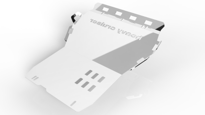 Osłona chłodnic, silnika i przedniego mostu OFFROAD Toyota Land Cruiser 100 J100  4.7 V8 1998-2007 aluminiowa