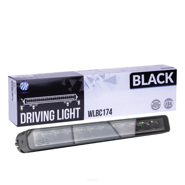 Led Bar z funkcją świateł pozycyjnych M-TECH BLACK SERIES 12x5W LED 12-48V 60W 14,5