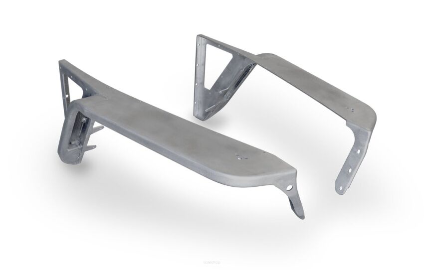 Nadkola błotniki przednie szerokie stalowe POISON SPYDER - Jeep Wrangler TJ