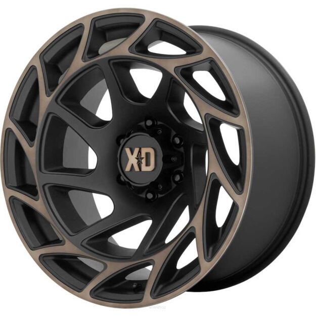 Felga aluminiowa XD860 Onslaught Satin Black/Bronze Tint XD Series