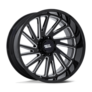 Felga aluminiowa MO811 COMBAT Gloss Black Milled MOTO METAL