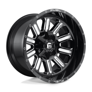 Felga aluminiowa D620 HARDLINE Gloss Black Milled FUEL
