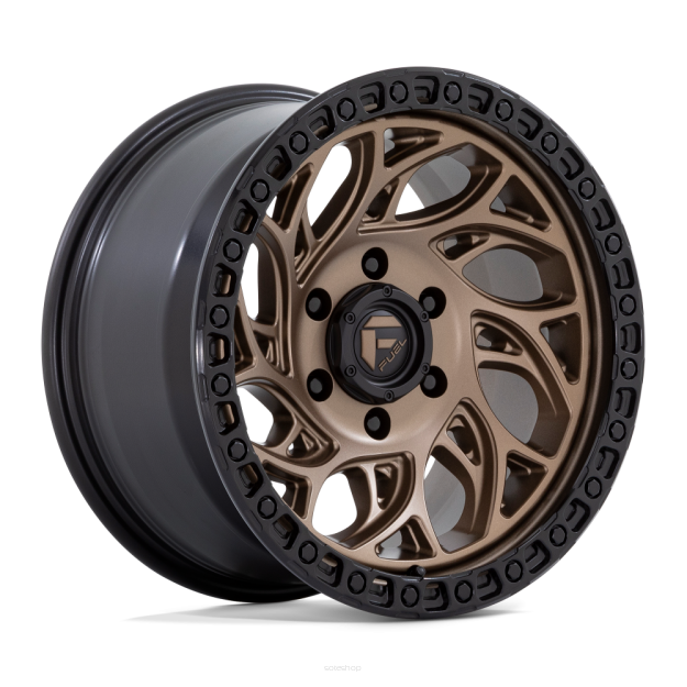 Felga aluminiowa D841 RUNNER OR Bronze W/ Black Ring FUEL