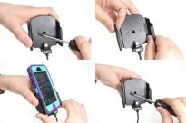 Uchwyt aktywny do instalacji na stałe do Apple iPhone 5, iPhone 5C & iPhone 5S & iPhone SE w futerale - 4