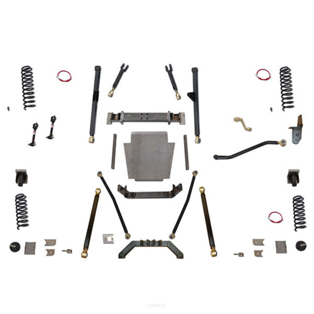 Zestaw zawieszenia Long Arm z konwersją na sprężyny tył Clayton Lift 6,5