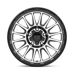 Felga aluminiowa KM542 Impact Satin Black Machined KMC - 3