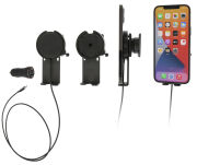 Magnetyczny uchwyt indukcyjny do smartfonów wyposażonych w etui/technologię MagSafe/Qi - 2