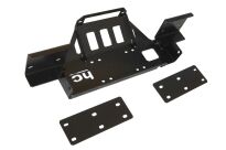 Jeep Wrangler JK 2007-2018 płyta montażowa wyciągarki pod oryginalny zderzak w wersji europejskiej - 2