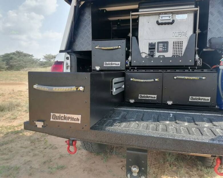 Zabudowa szufladowa Quick Pitch - 860 x 315 x 280 mm