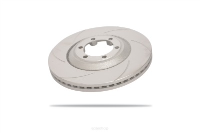 Pedders Slotted Geomet Coated Rotor