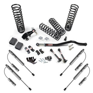 Zestaw zawieszenia JSPEC Lift 3,5" z amortyzatorami FOX 2.0 Performance Reservoir JKS - Jeep Wrangler JK 2 Drzwi 07-18