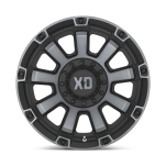 Felga aluminiowa XD852 GAUNTLET Satin Black W/ Gray Tint XD SERIES - 3