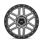 Felga aluminiowa KM544 MESA Satin Black W/ Gray Tint KMC - 2