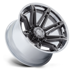 Felga aluminiowa FC401 BRAWL Platinum W/ Chrome Lip FUEL - 2