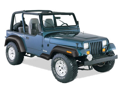 Poszerzenia nadkoli BUSHWACKER Extend-A-Fender - Jeep Wrangler YJ