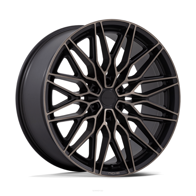 Felga aluminiowa NC278 CALABRIA 6 Matte Black Machined Dark Tint NICHE ROAD WHEELS