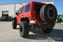 Błotniki nadkola tylne Crusher szerokie aluminiowe POISON SPYDER - Jeep Wrangler JK - 2