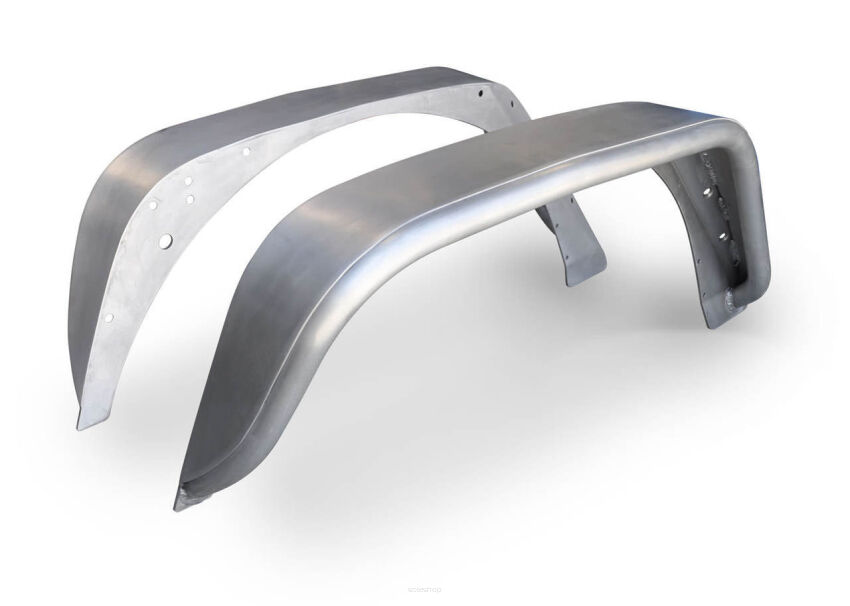 Błotniki nadkola tylne Crusher szerokie aluminiowe POISON SPYDER - Jeep Wrangler JK