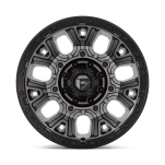 Felga aluminiowa D825 TRACTION Matte Gunmetal W/ Black Ring FUEL - 2