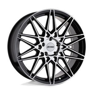 Felga aluminiowa P3C Gloss Black W/ Machined Face PETROL