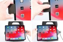 Uchwyt aktywny z kablem USB oraz blokadą sprężynową do Apple iPad Pro 12.9 2020 (A2069, A2232, A2229) - 5