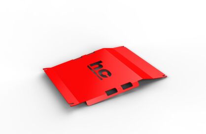 Osłona skrzyni biegów Toyota Land Cruiser 90 95 1996-2002 czerwona