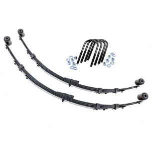 Resory piórowe z U-boltami tył Rough Country Lift 4"