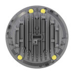 Reflektory LED czarne przód 7